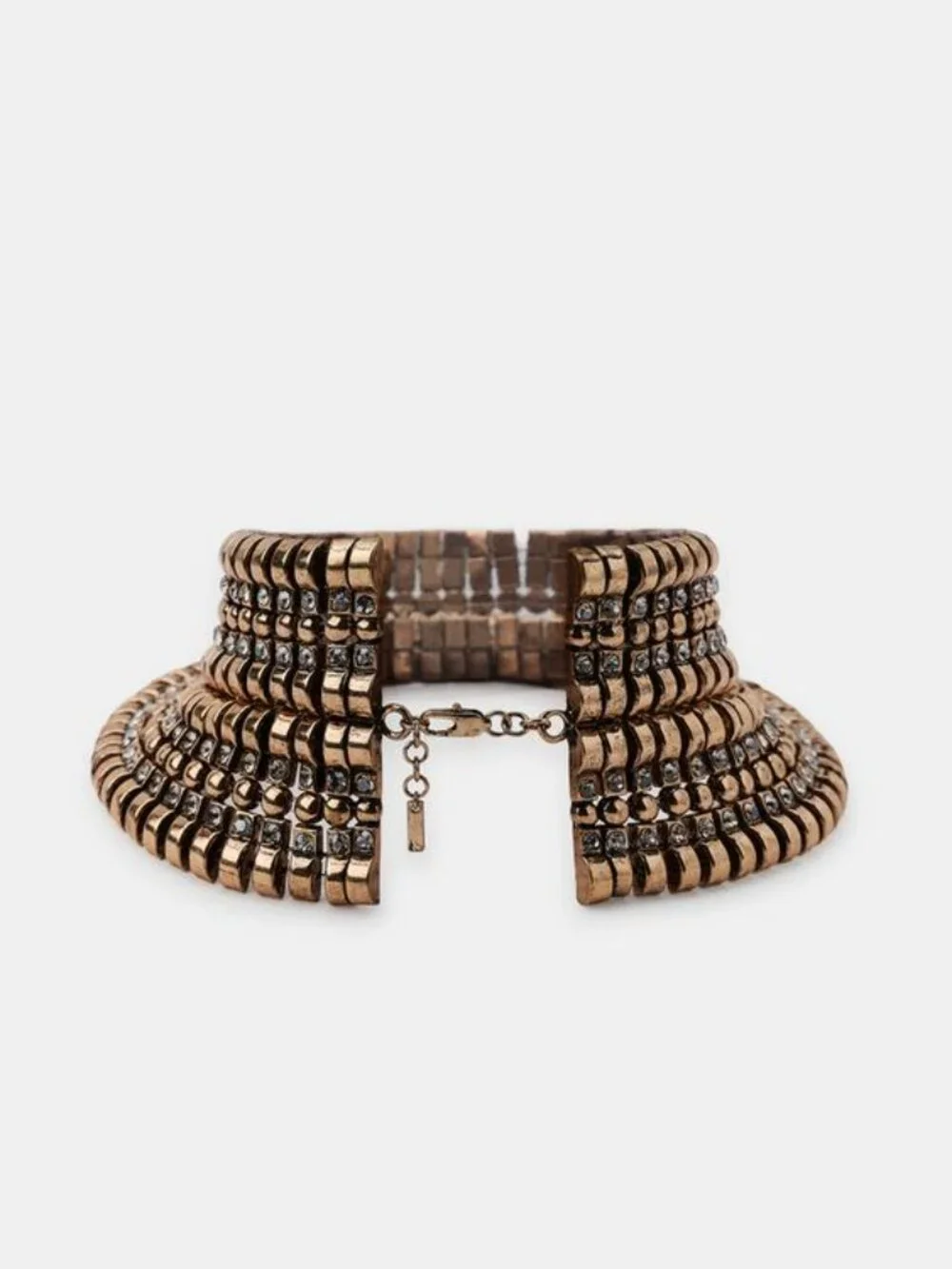 ❣️PRICE FIRM❣️ ZARA MAXI METAL PIECES CHOKER NECKLACE